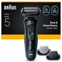 Braun Series 5 52-B1650S con 2 Accesorios y Batería de Iones de Litio